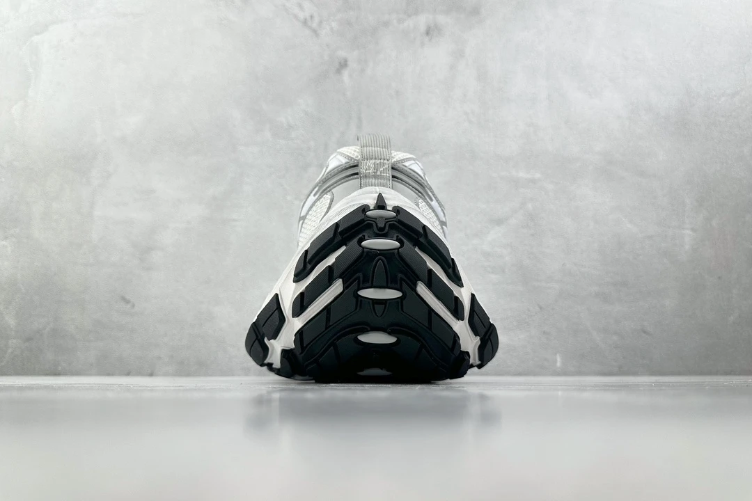 Balenciaga Track Sneakers “White / Silver”