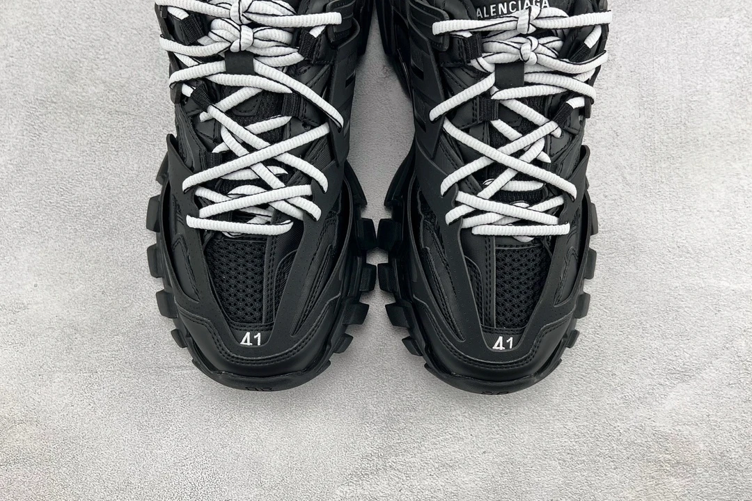 Balenciaga Track Sneaker Black Grey Luxury Designer Runner