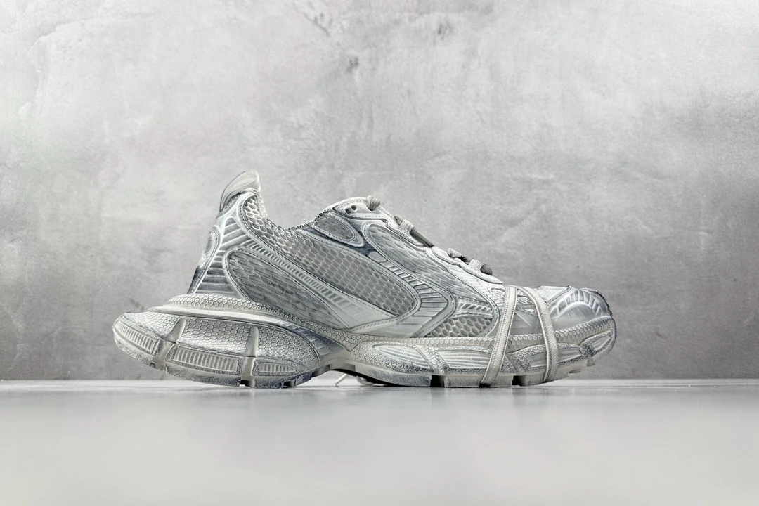 Balenciaga 3XL Sneaker – Triple Silver Edition