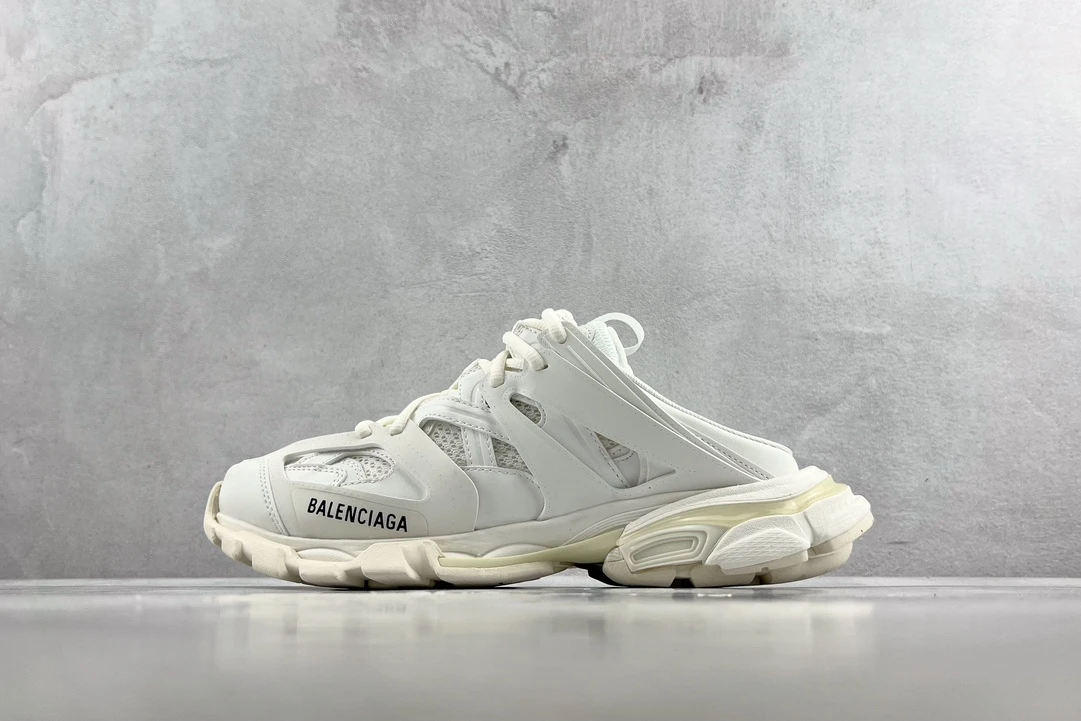 Balenciaga Track Sneakers Triple White Luxury Designer Running Shoes
