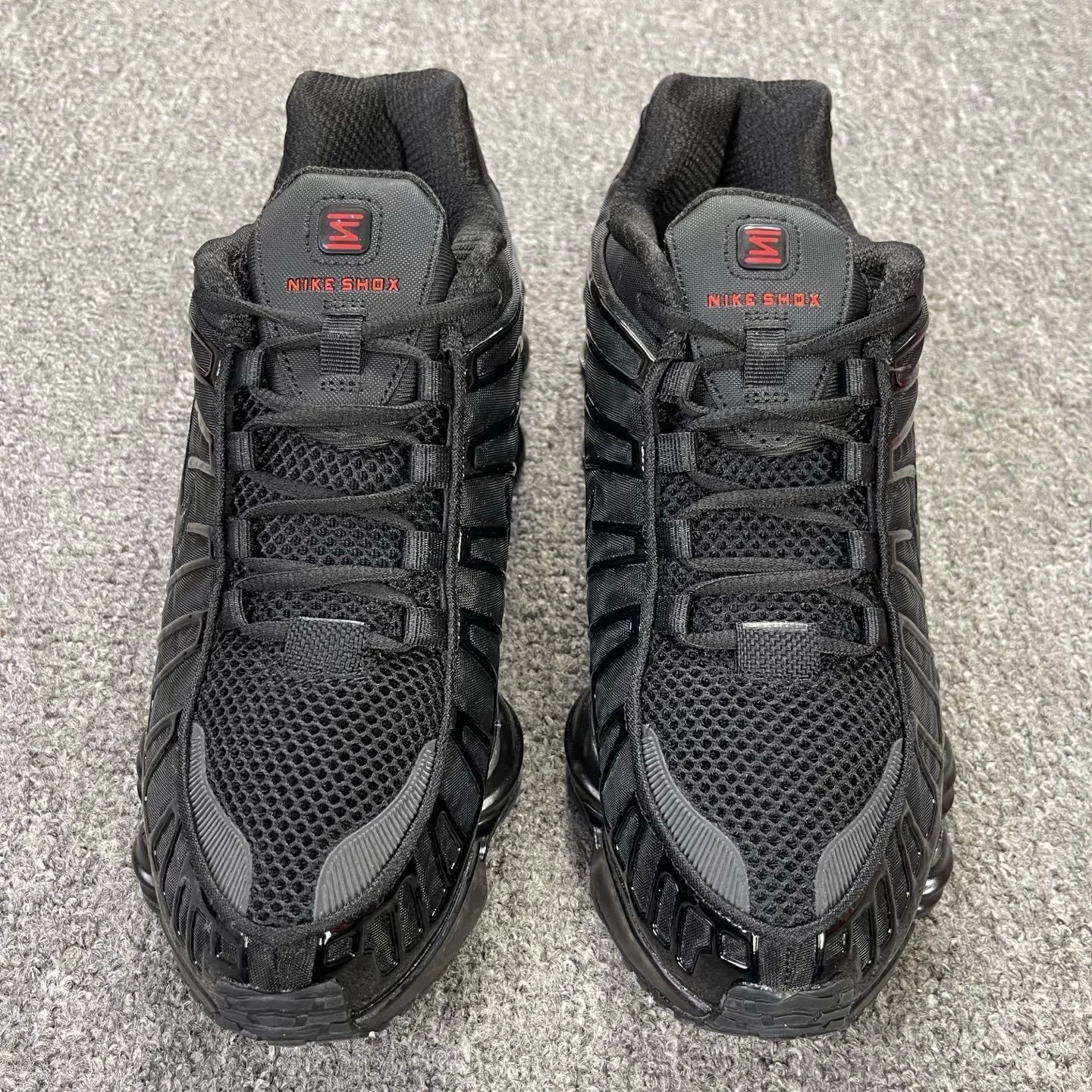 Nike Shox TL – Triple Black & Dark Grey