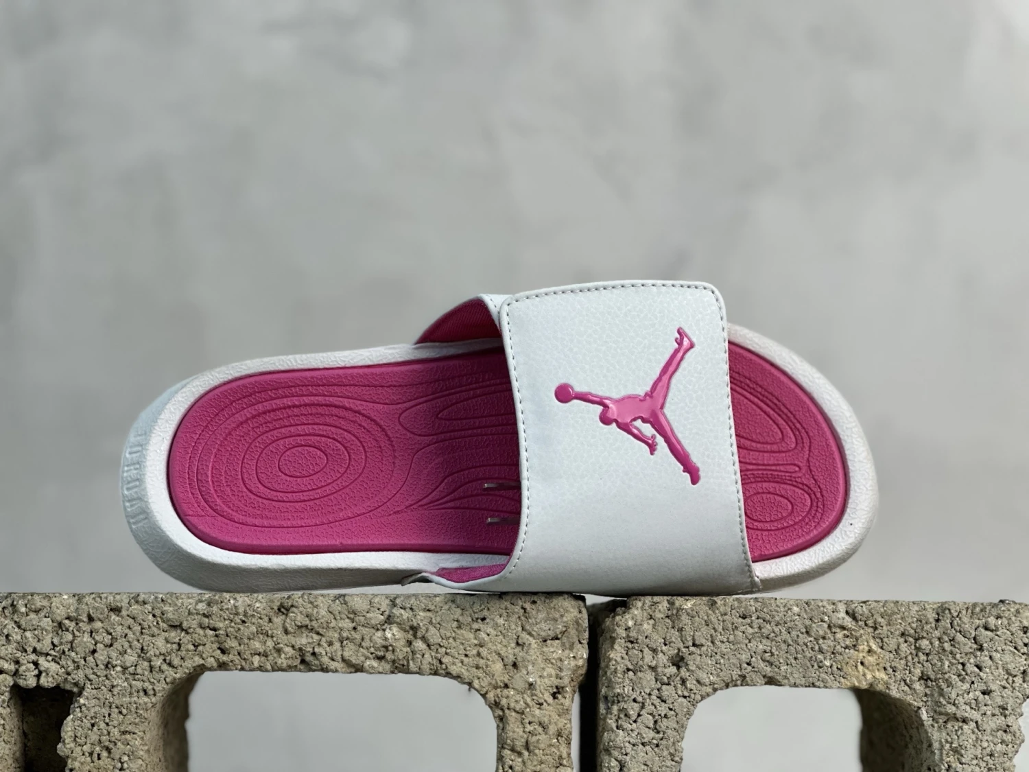 Jordan Jumpman Slide "White & Pink" Comfort Slides