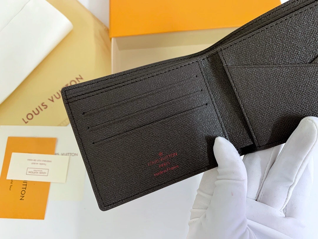 Louis Vuitton Multiple Wallet in Damier Ebene Brown