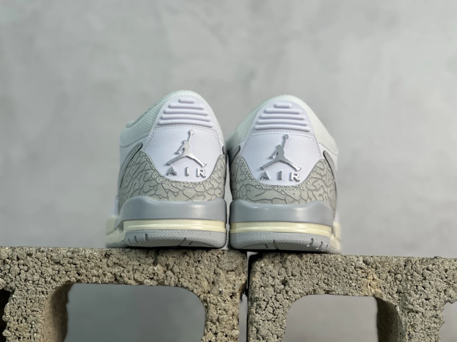 Air Jordan Legacy 312 Low "Triple White" Premium Sneakers