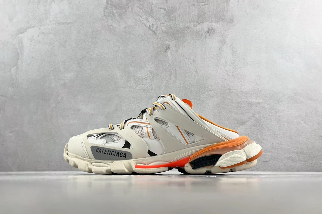 Balenciaga Track Sneakers “White / Grey / Orange”