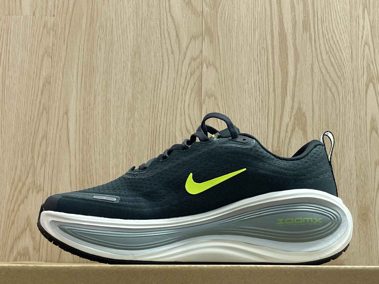Nike ZoomX Velocity Runner Sneakers – Black Grey Volt Green