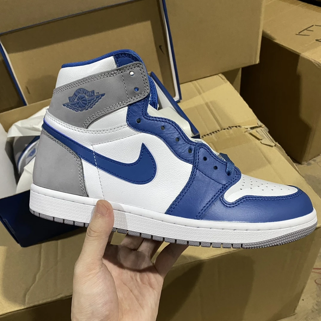 Air Jordan 1 High OG "Game Royal & Grey" – Men's Premium High-Top Sneakers