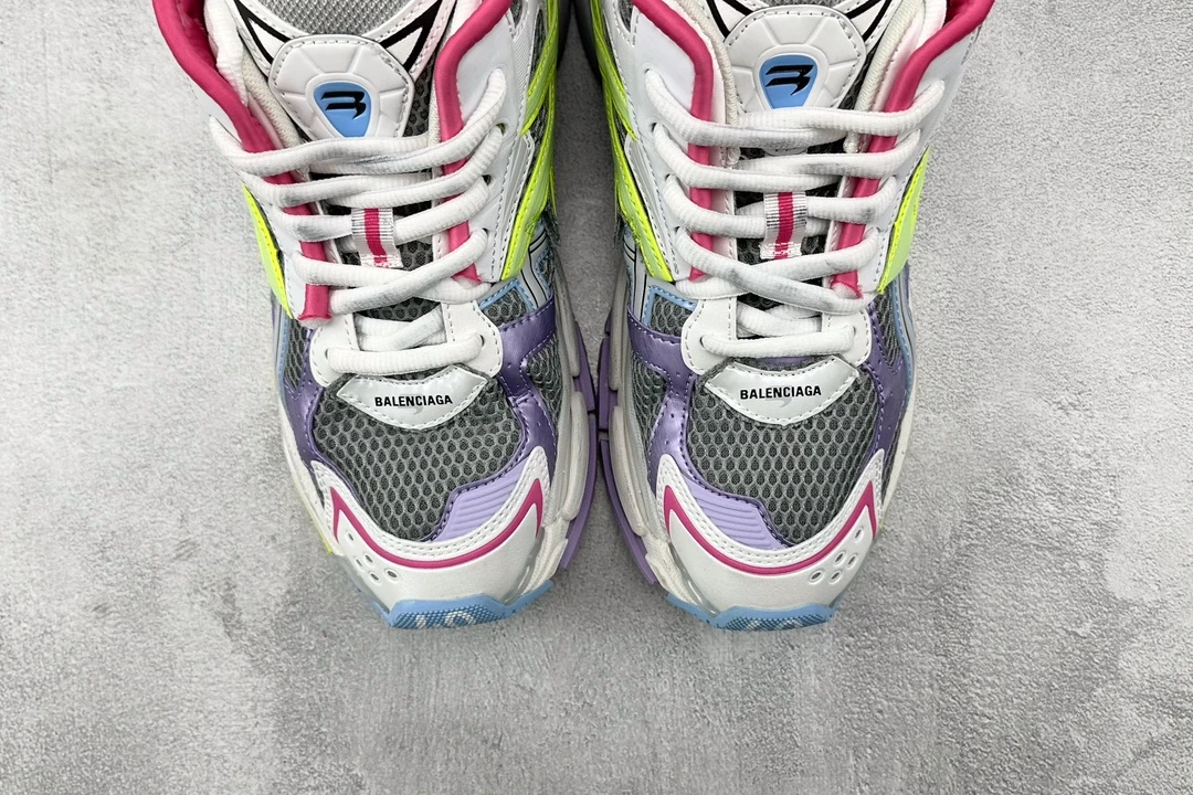 Balenciaga 3XL White Pastel Multi-Color Designer Sneaker