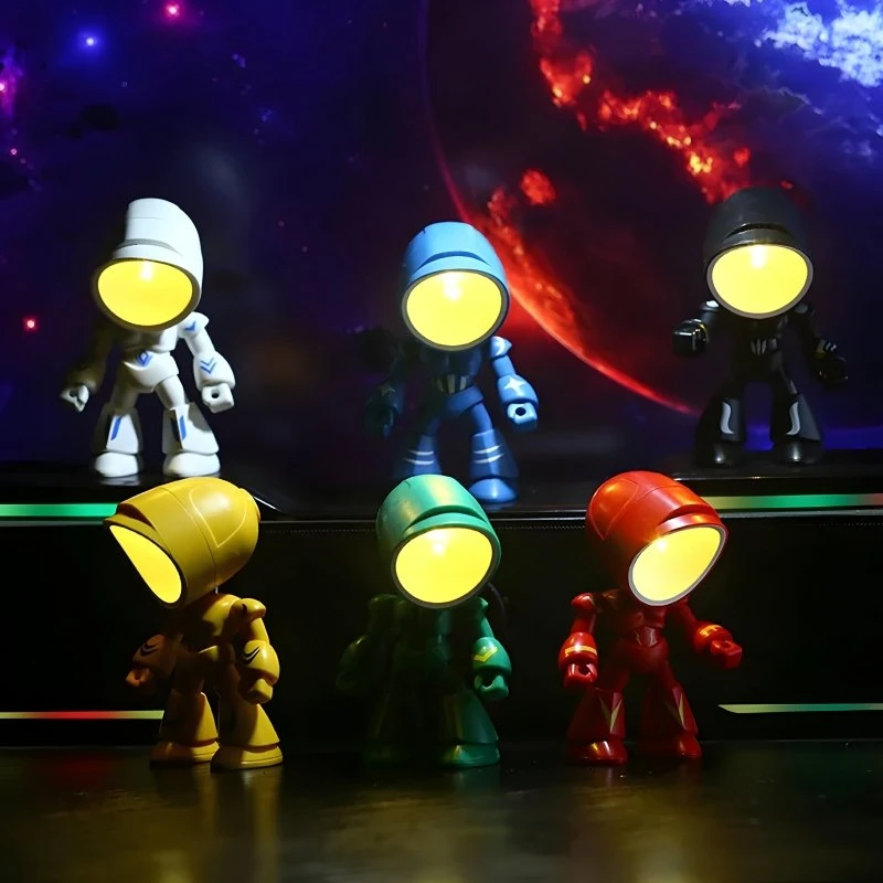 Mini LED Robot Night Light