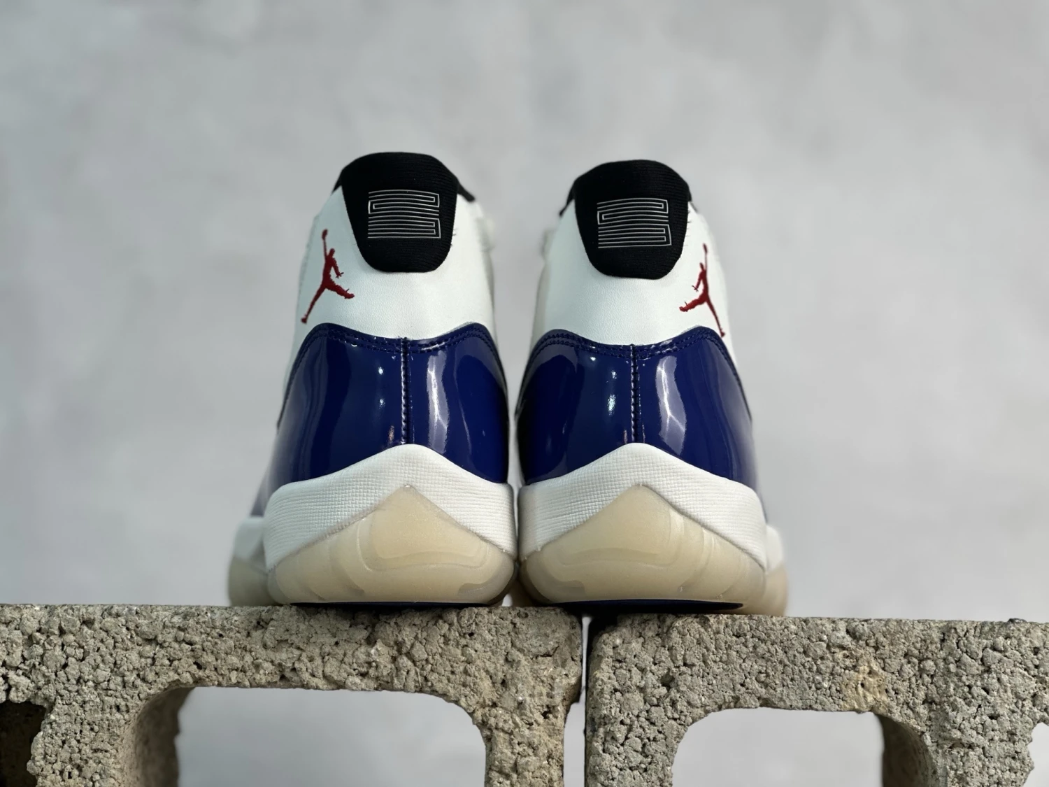 Air Jordan 11 Low "White & Royal Blue" Premium Sneakers