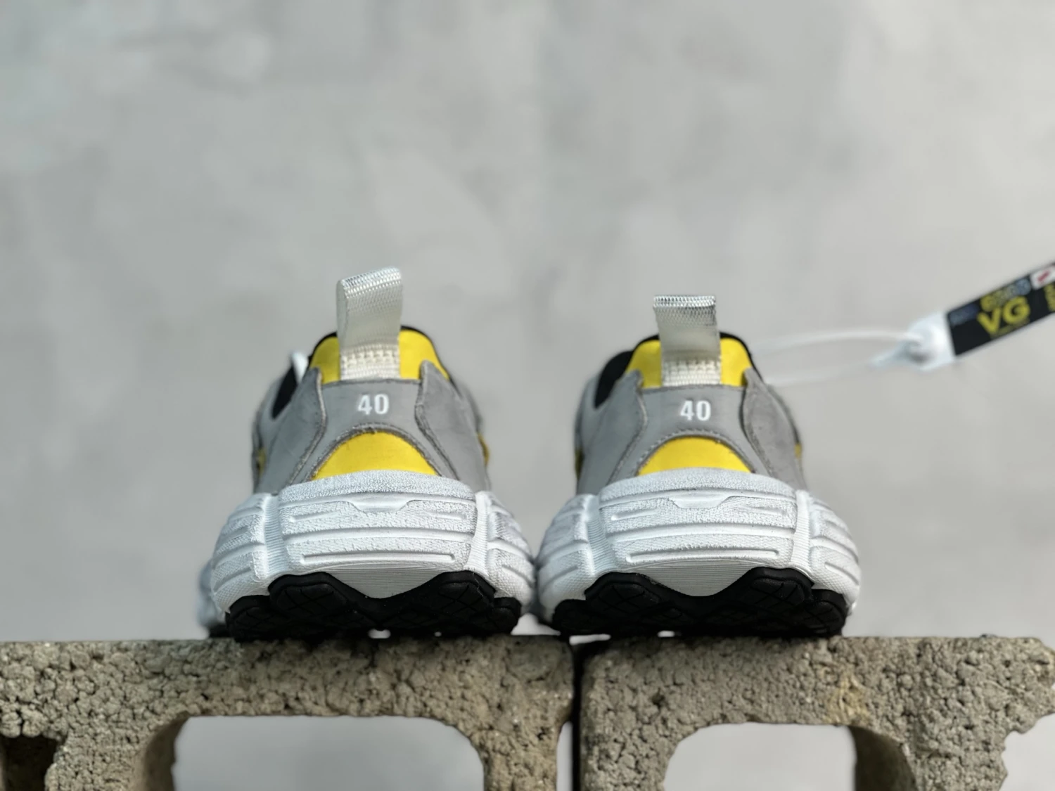 Balenciaga 3XL Runner Sneakers “Grey Yellow”