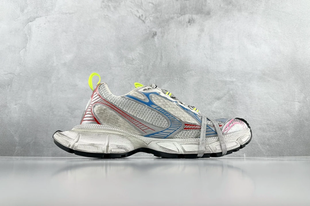 Balenciaga 3XL Sneaker – Silver Multi Neon Edition