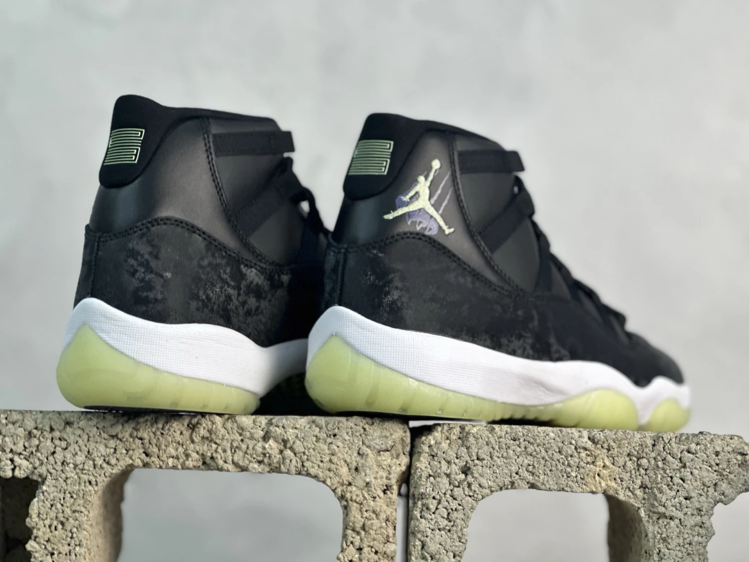 Air Jordan 11 Low "Black Volt" Premium Sneakers
