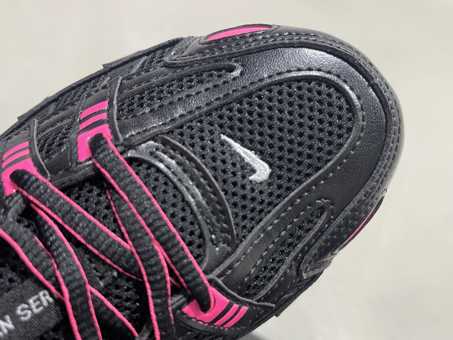 Nike Bomberman Series Sneakers – Black & Hot Pink