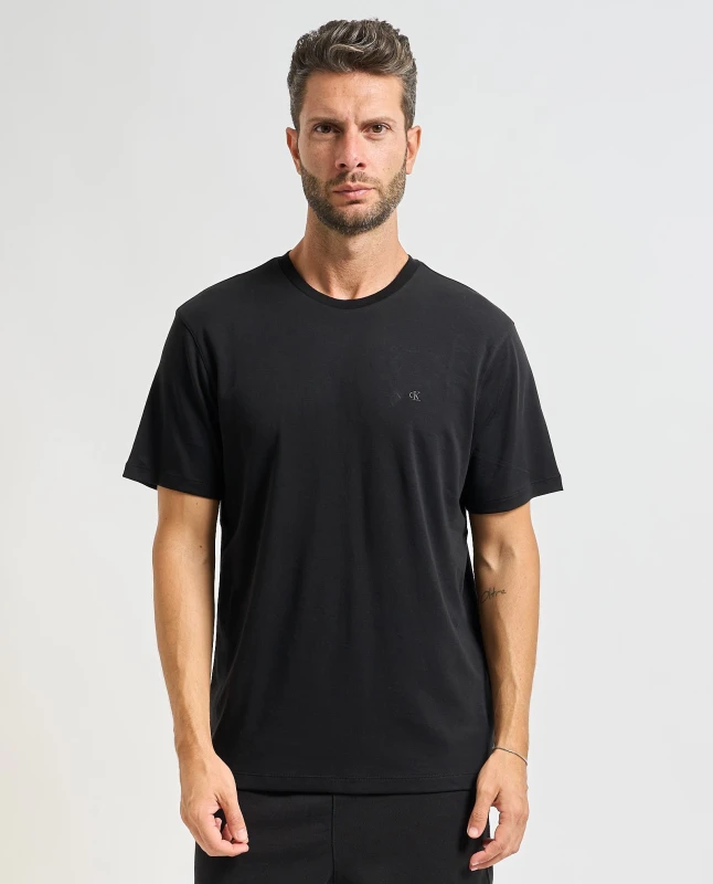 Calvin Klein Jeans Men’s Black Cotton T-Shirt