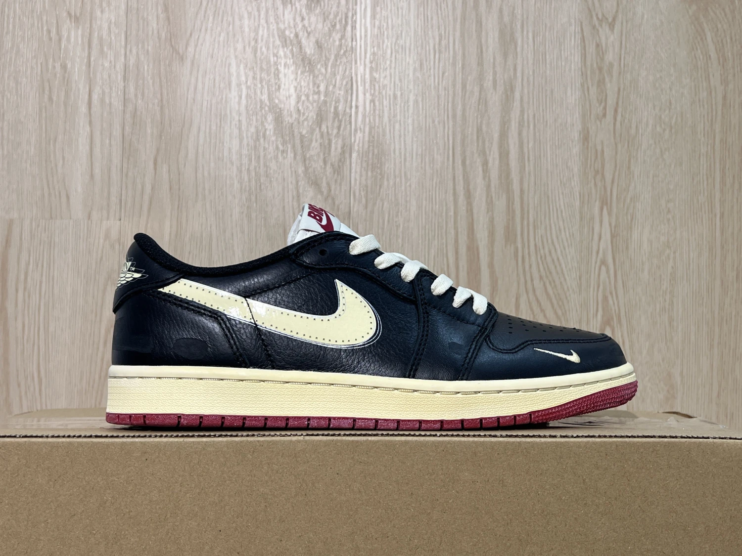 Nike x Nigel Sylvester Low Sneaker – Black & Sail Edition