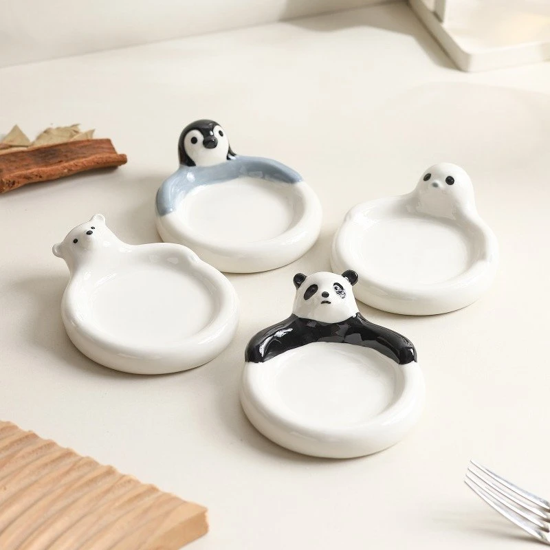 Polar Bear & Penguin Snack Dish