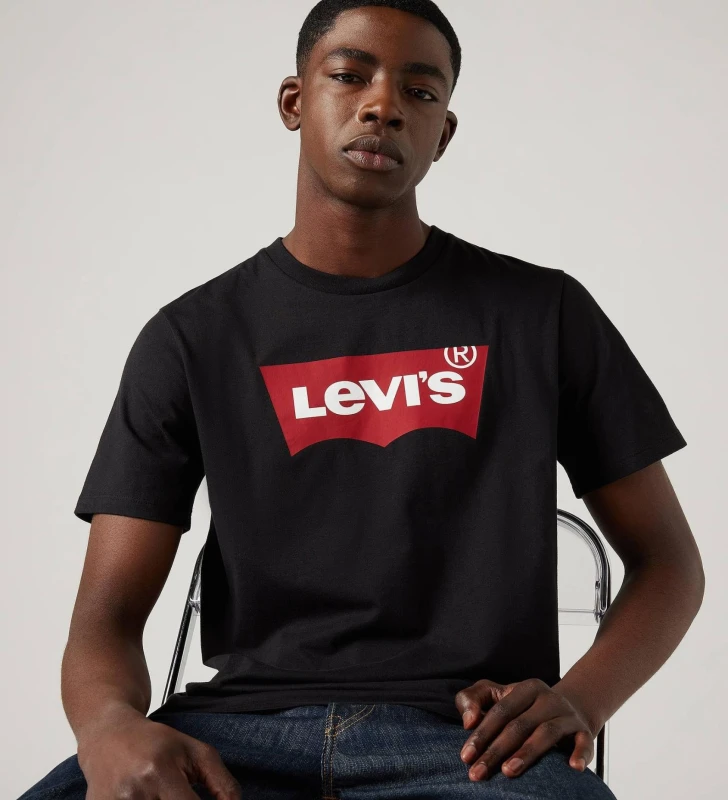 Levi's® Men's Classic Fit Black Graphic T-Shirt