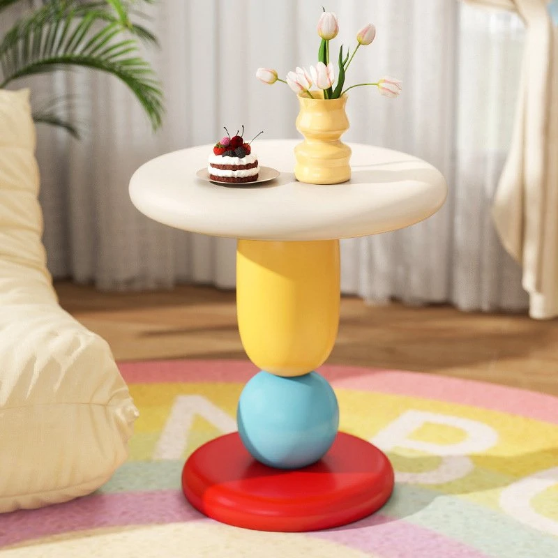 Dopamine Cream Side Table