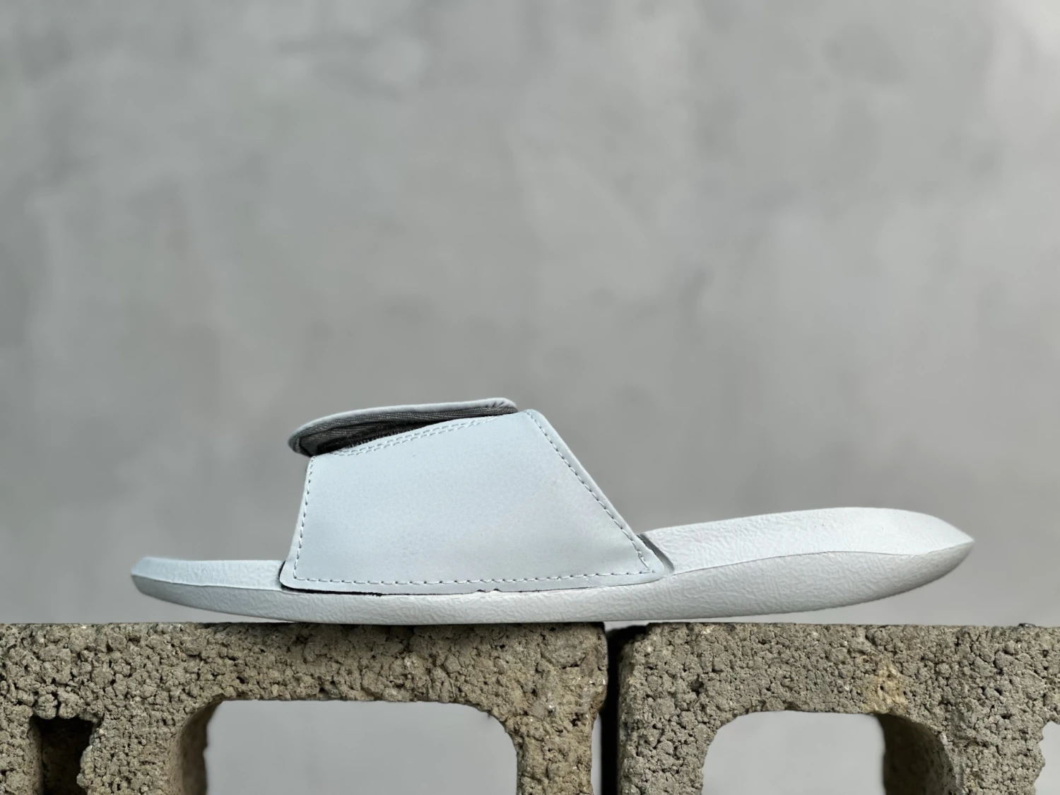 Jordan Jumpman Slide "White & Grey" Comfort Slides