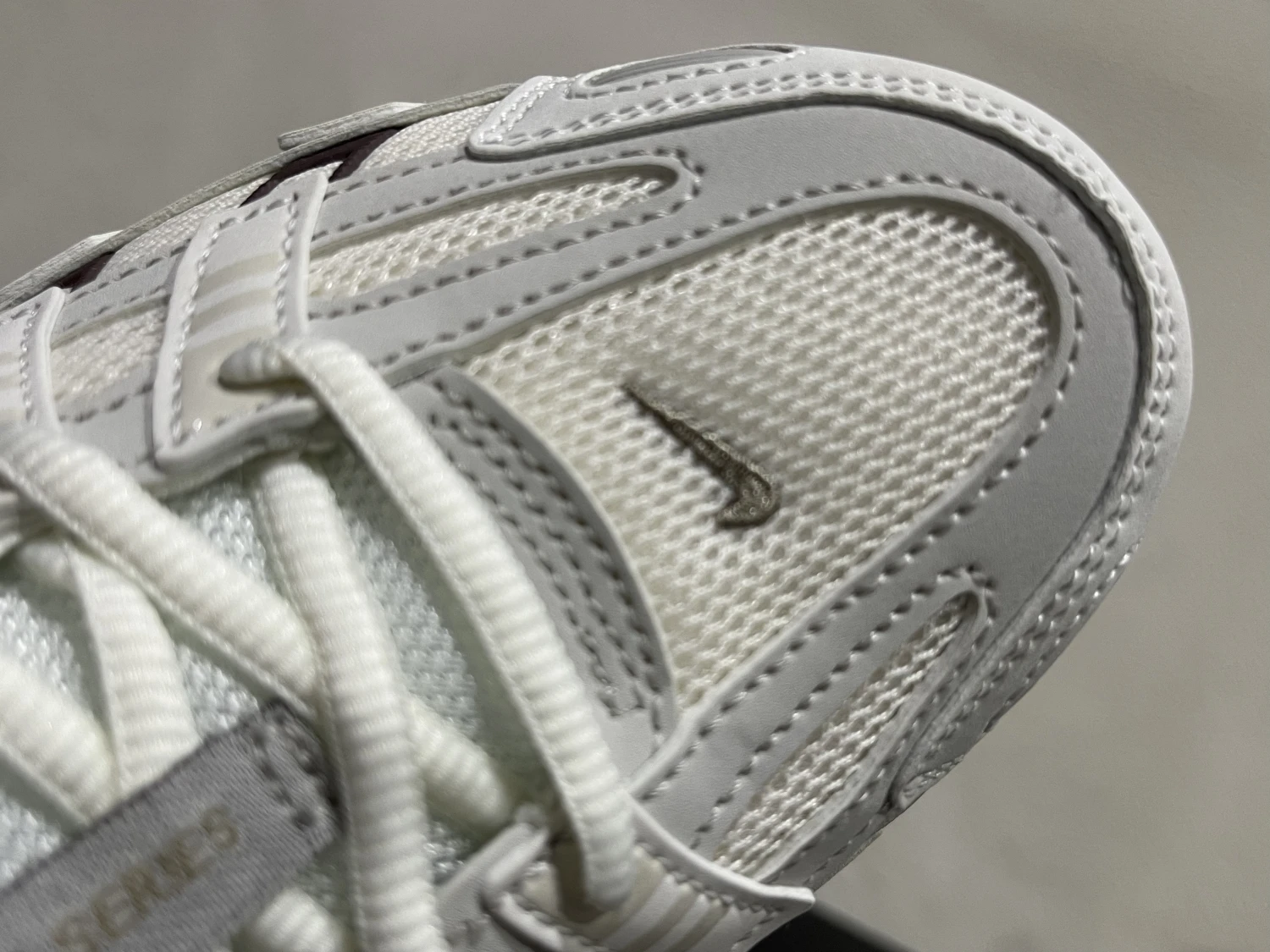 Nike Bomberman Series Sneakers – Triple White & Silver