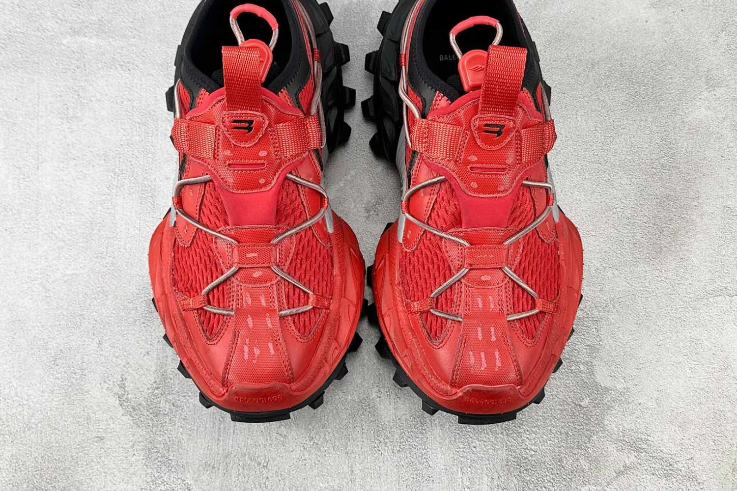 Balenciaga Track Sandal – Red Technical Edition