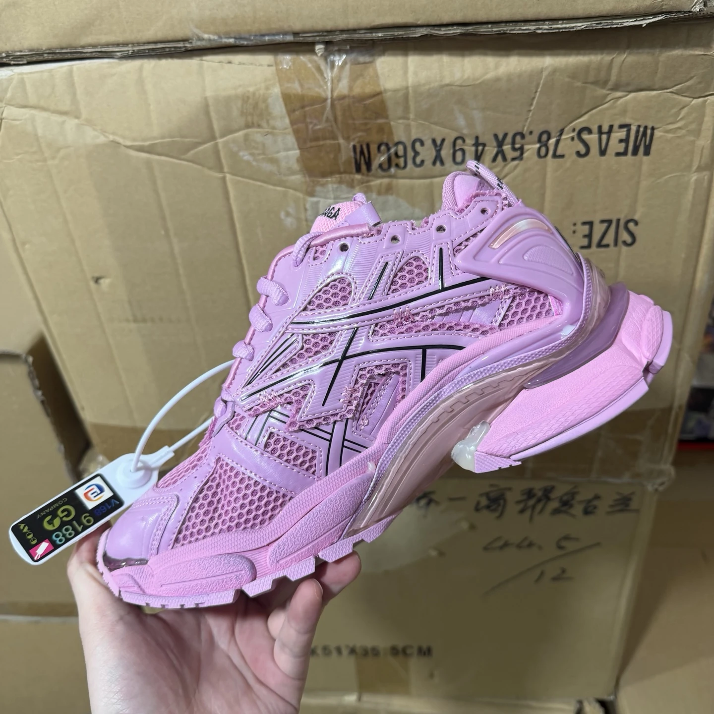Balenciaga Track Sneaker – Bubblegum Pink Edition