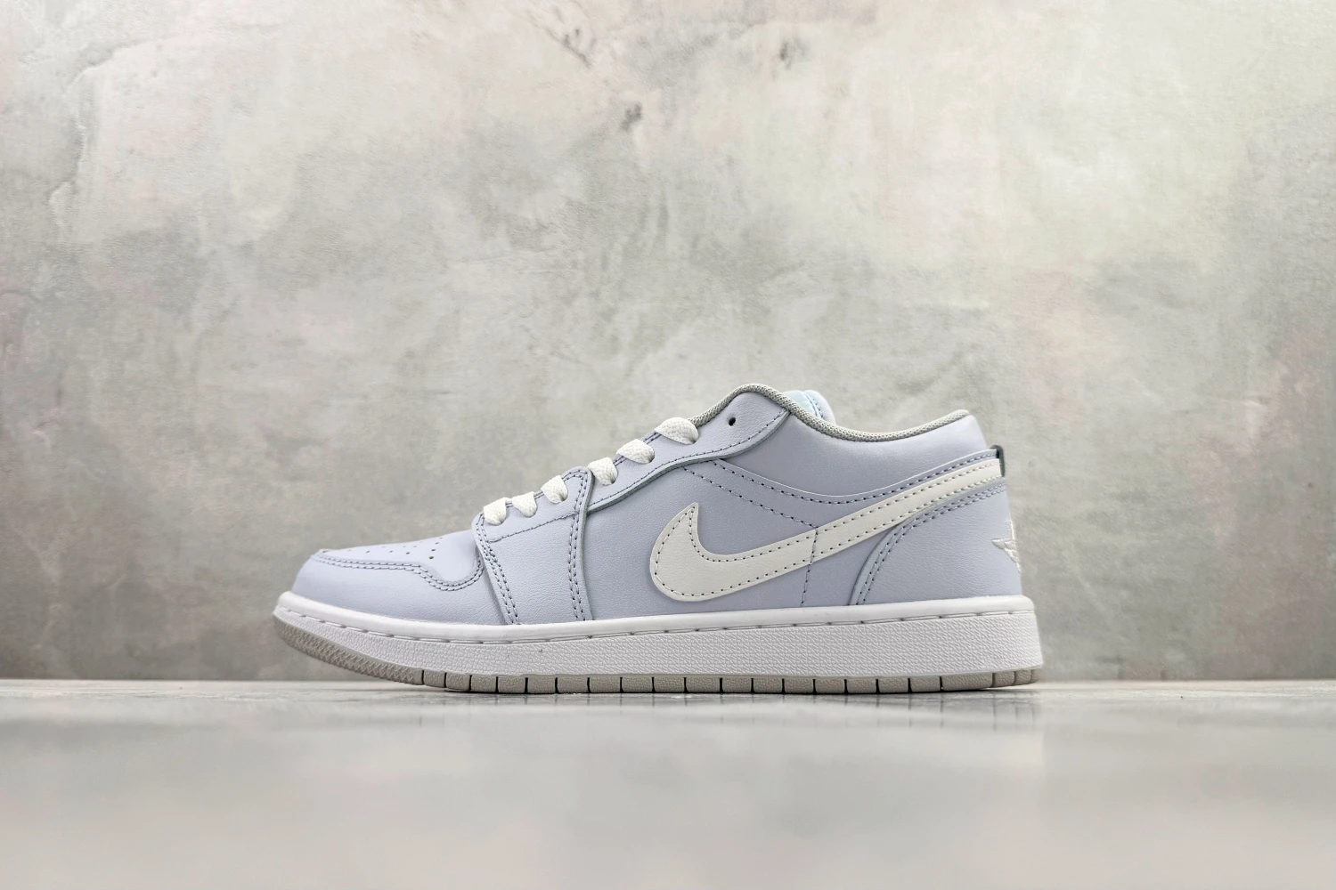 Air Jordan Low Triple White Ice Blue