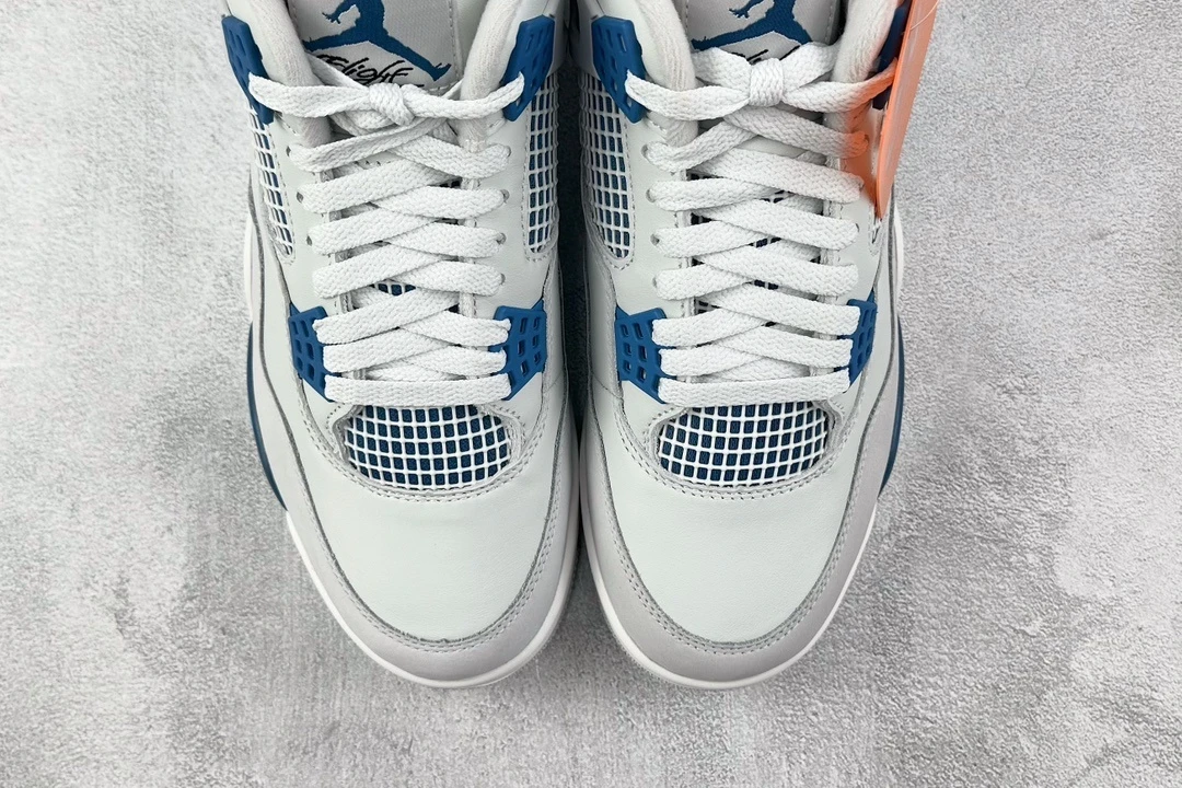 Jordan Sneakers White & Blue Edition