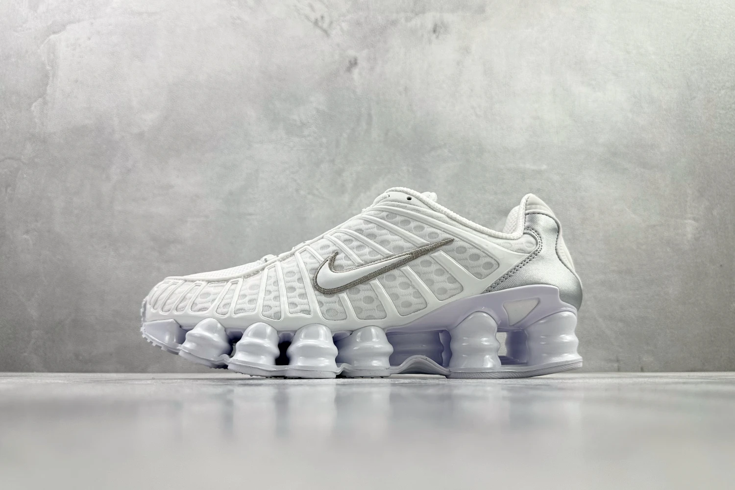 Nike Shox TL – White & University Red