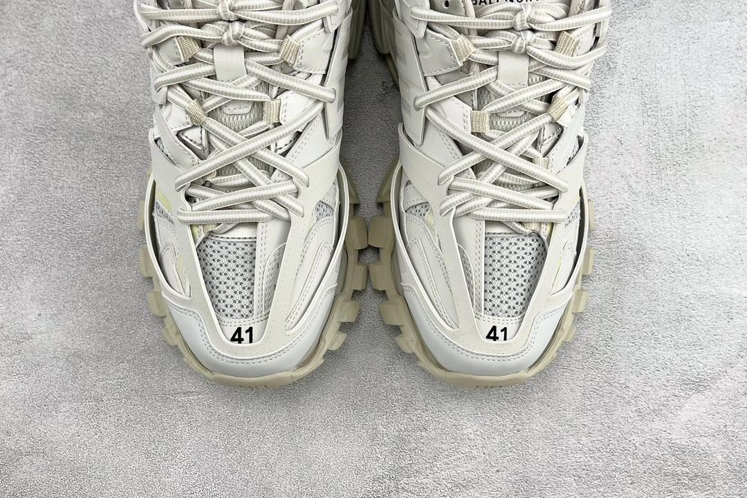 Balenciaga Defender Sneaker Triple White Luxury Trail Shoe