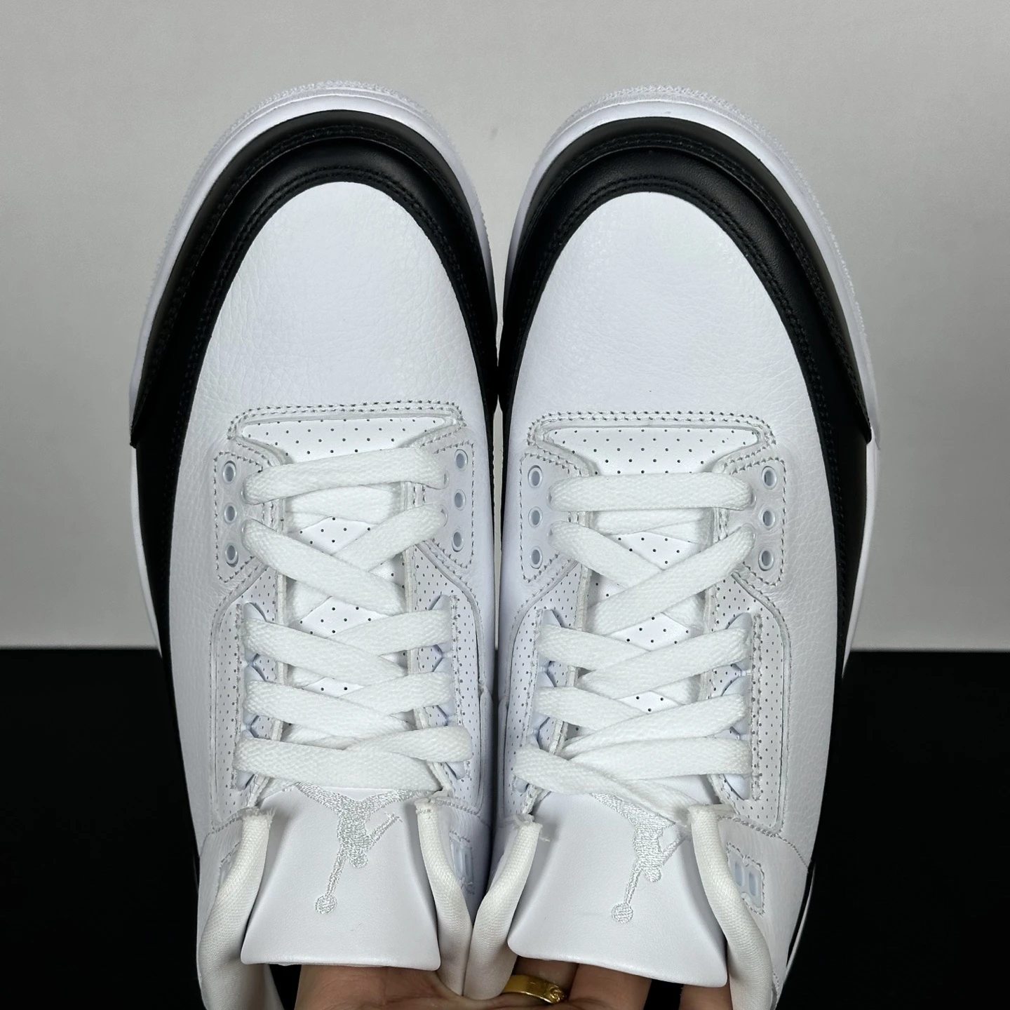 Air Jordan 3 "White Black" Premium Sneakers