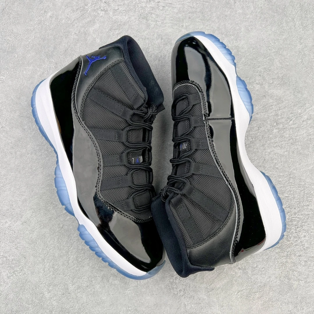Air Jordan 11 Low "Black & Royal Blue" Premium Sneakers