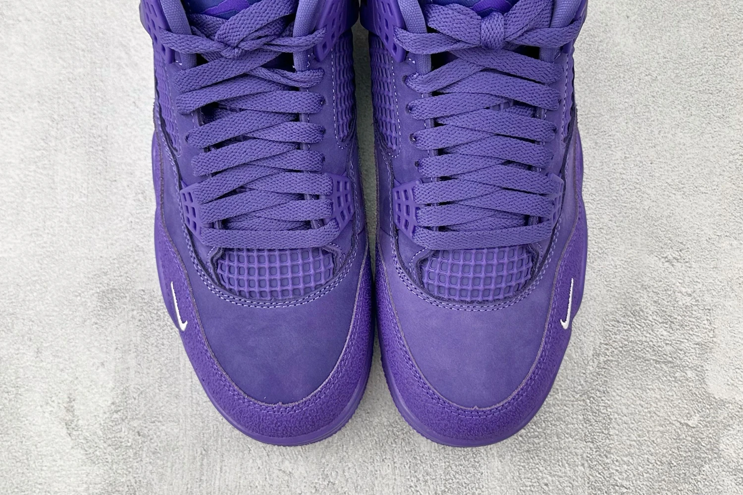 Air Jordan 4 Retro Sneakers – Deep Purple Monochrome Edition