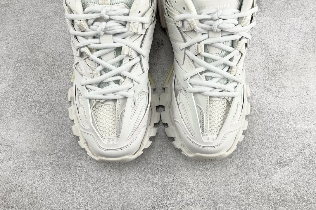 Balenciaga Runner Sneaker Triple White Luxury Designer Shoe