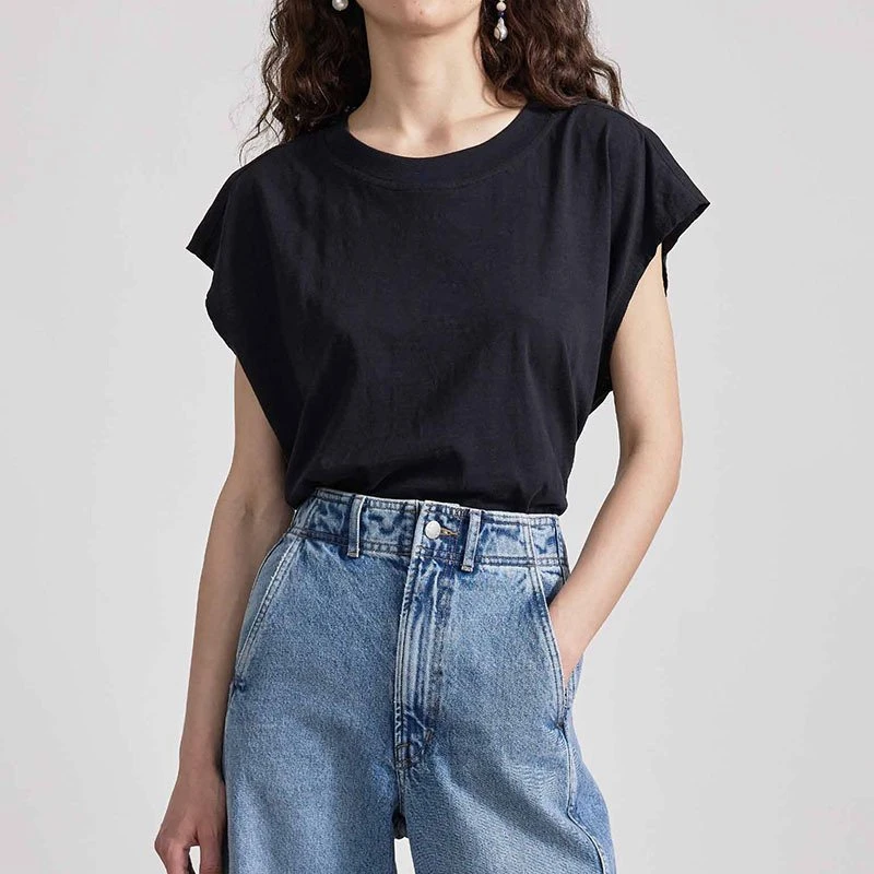 Women's 100% Cotton Summer Short Sleeve Tee
