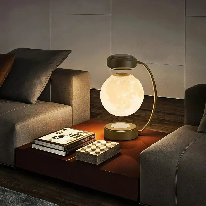 Levitating 3D Moon Lamp