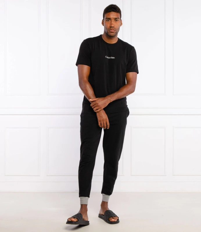 Calvin Klein Sport Black Round Neck Short Sleeve T-Shirt