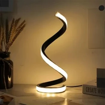 Spiral LED Table Lamp