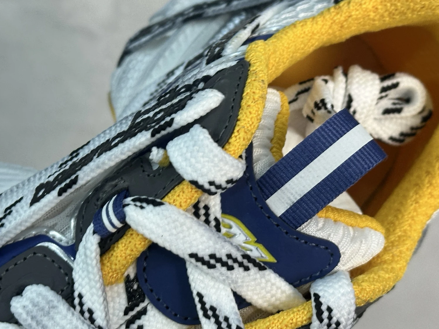 Balenciaga Runner Sneaker – Silver Yellow Statement Edition