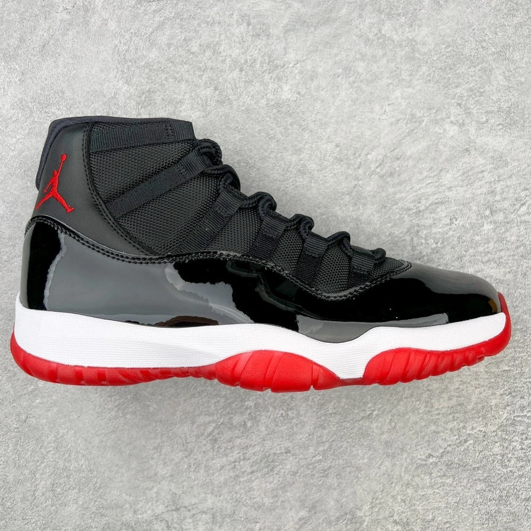 Air Jordan 11 Low "Black & Red" Premium Sneakers
