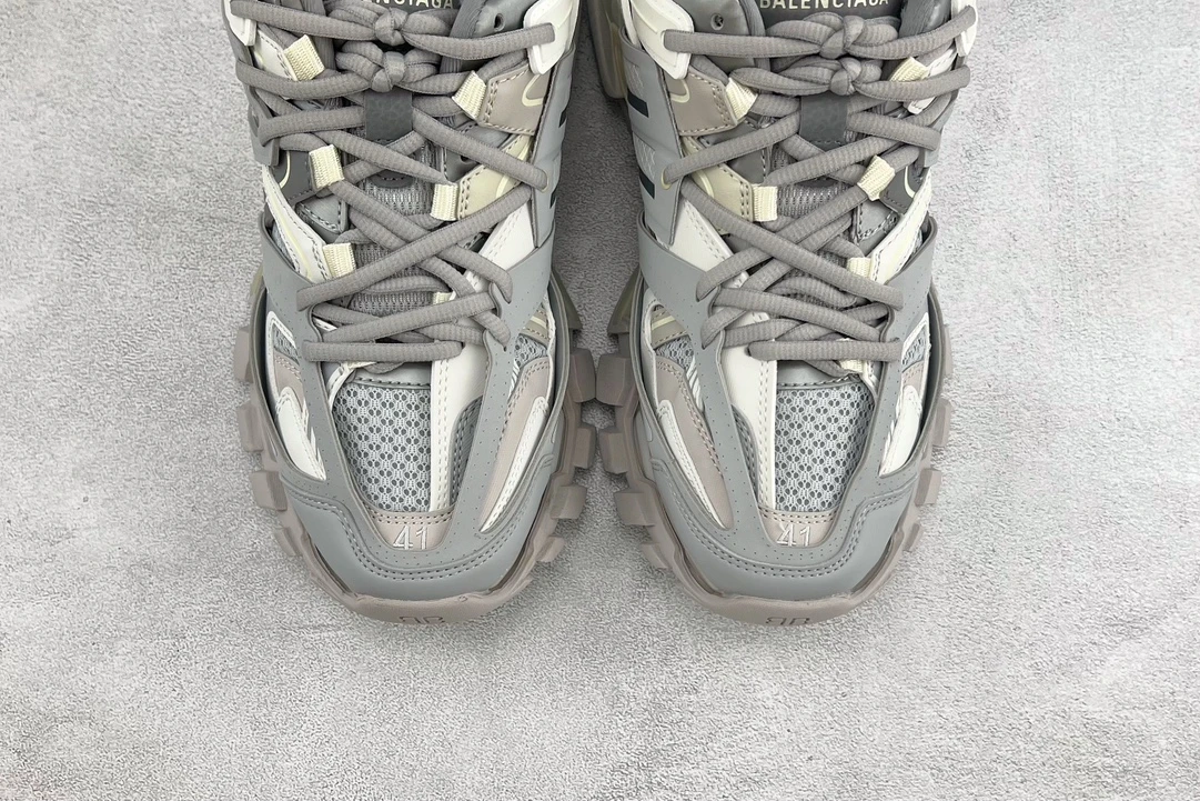 Balenciaga Cargo Sneaker Grey Beige Designer Shoe