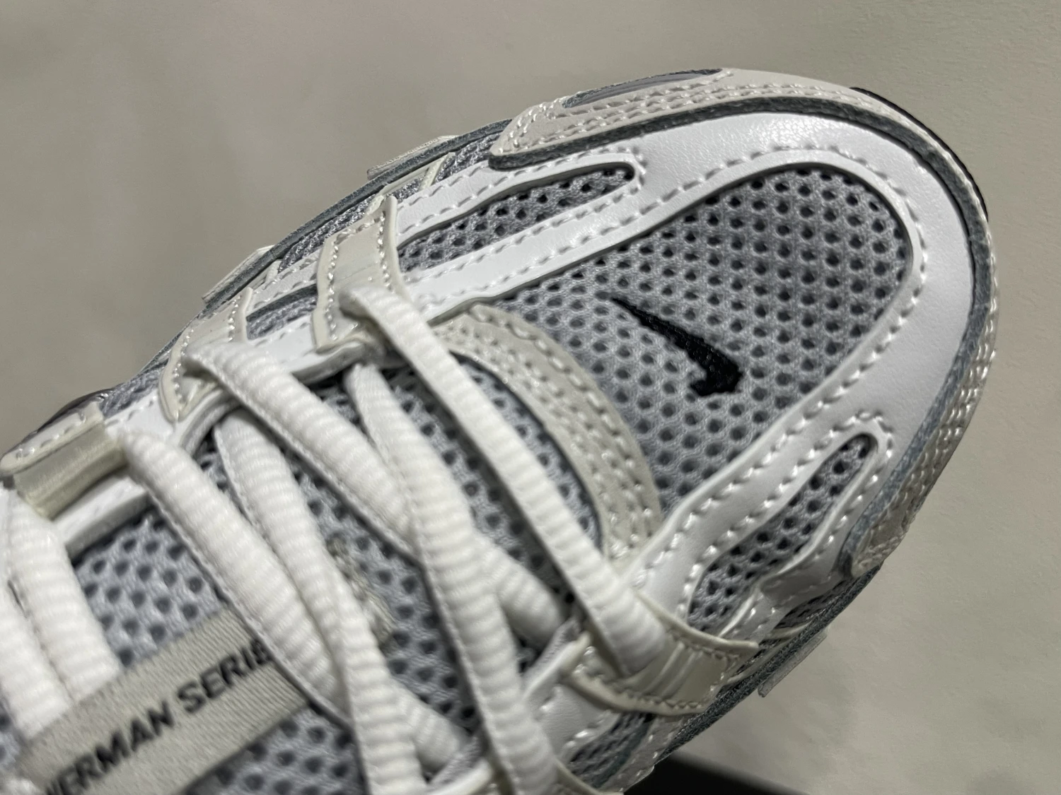 Nike Bomberman Series Sneakers – Light Grey, Grey & Black