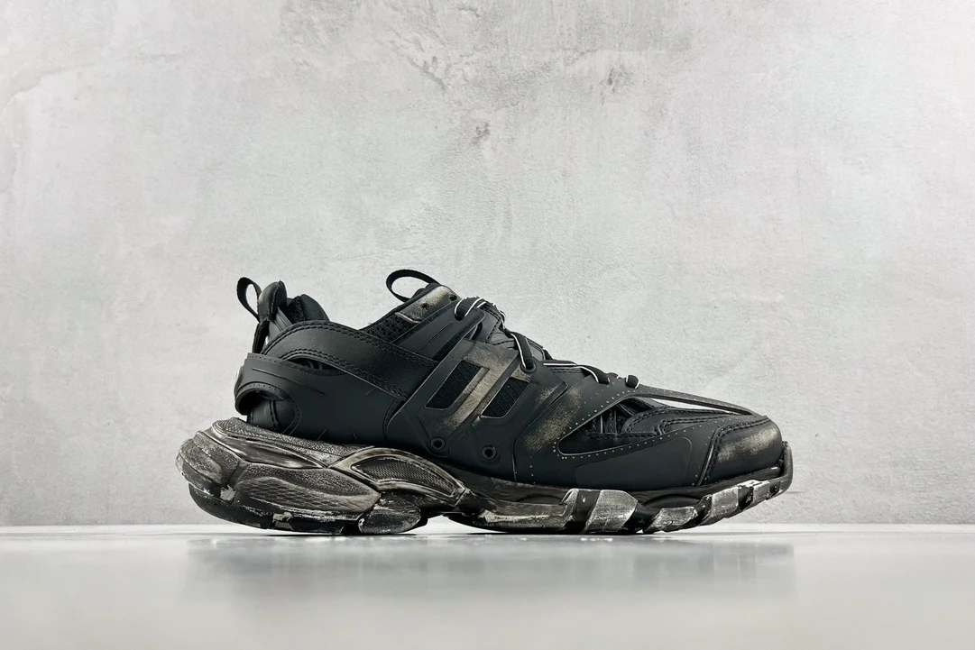 Balenciaga Track Sneaker – Triple Black Edition