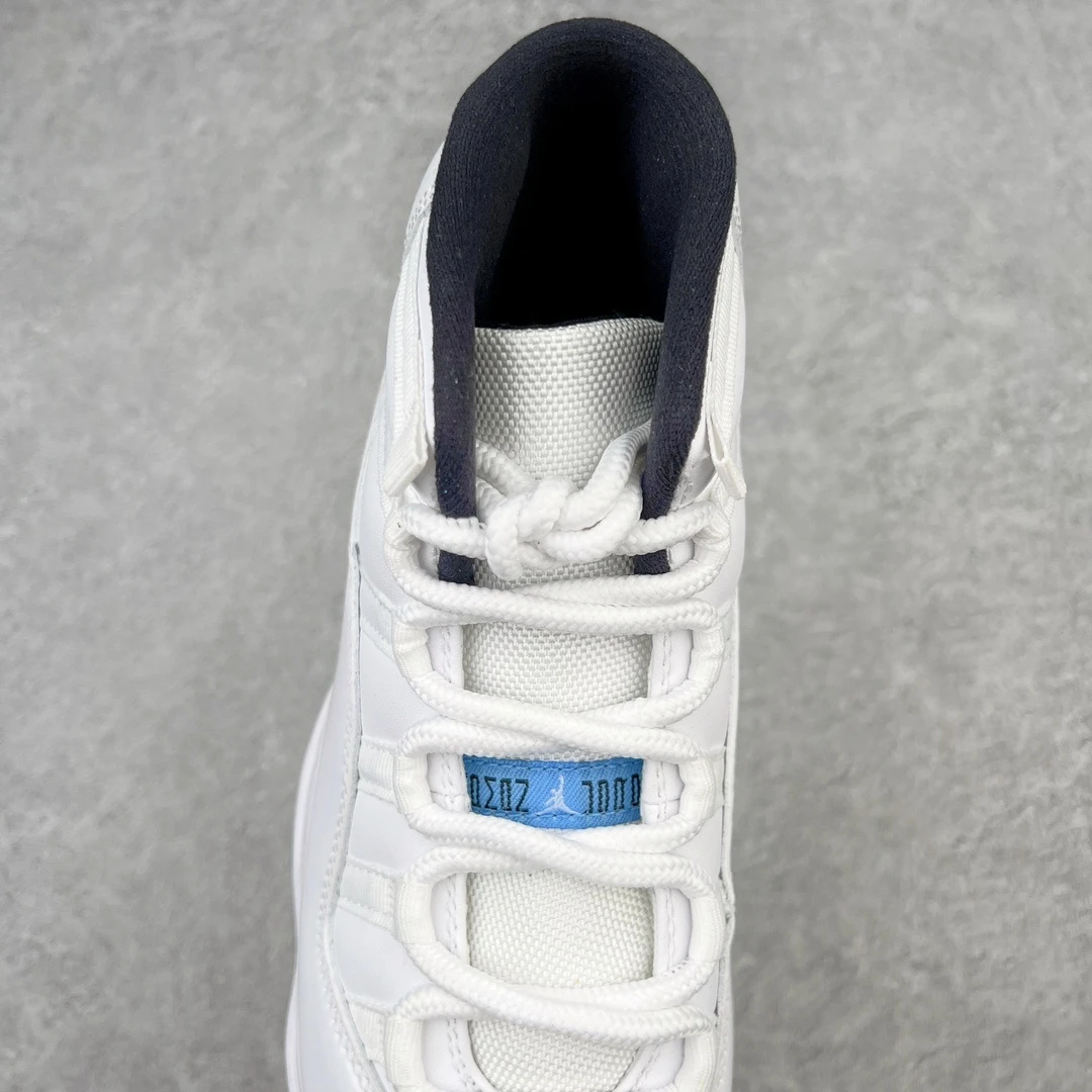 Air Jordan 11 Low "White & University Blue" Premium Sneakers