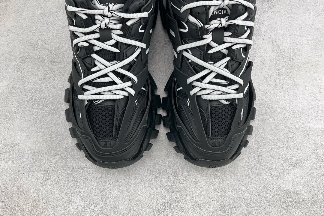 Balenciaga Defender Sneaker Black White Luxury Trail Shoe