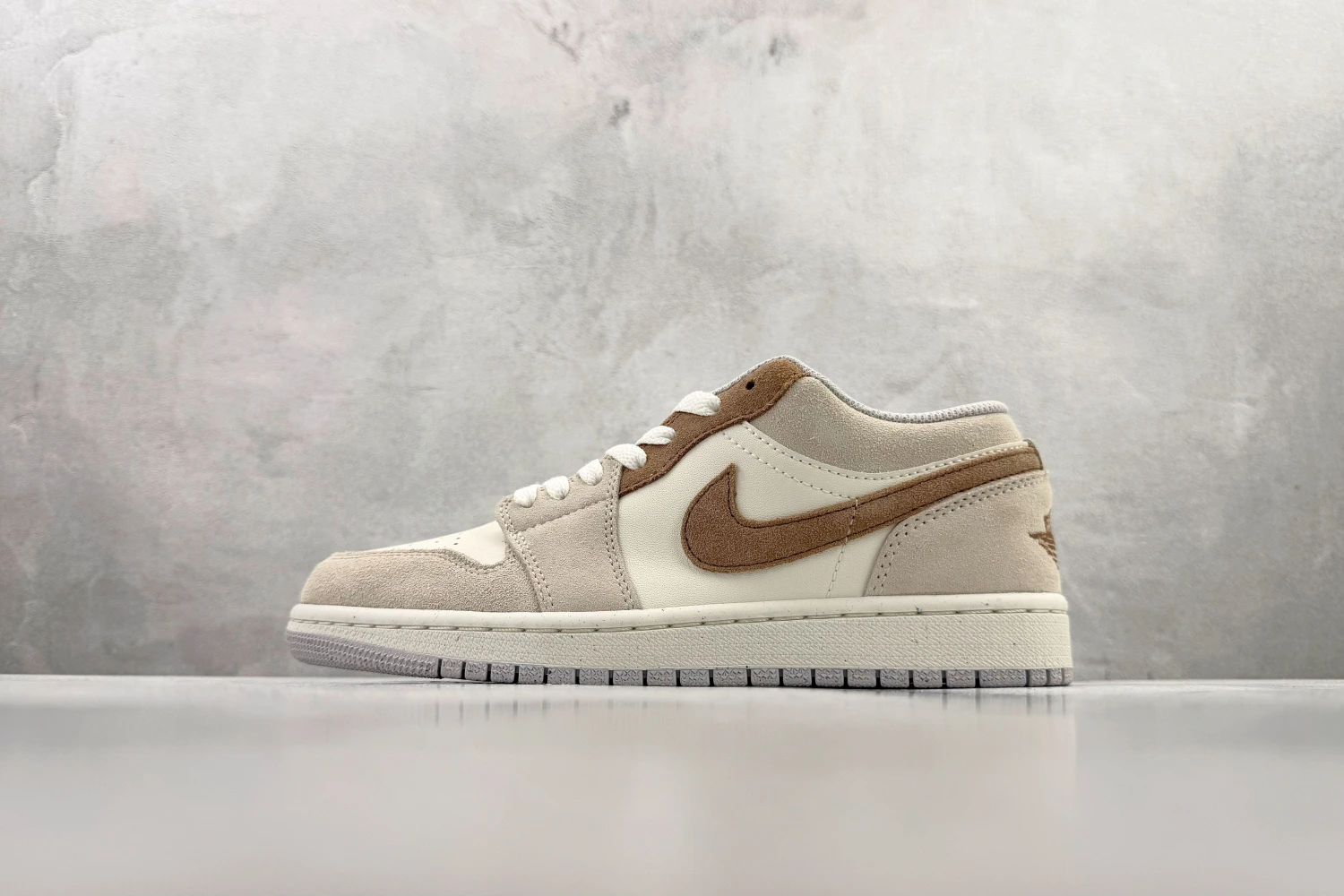Air Jordan Low Cream Mocha Suede