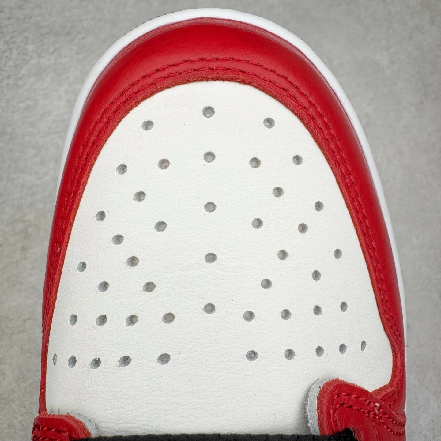 Nike Air Jordan 1 Low "Red, White & Black" Lifestyle Sneakers