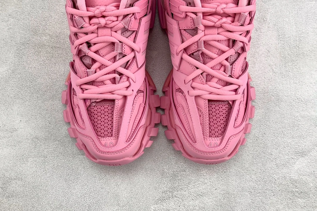 Balenciaga Defender Sneaker Triple Pink Monochrome Luxury Trail Shoe