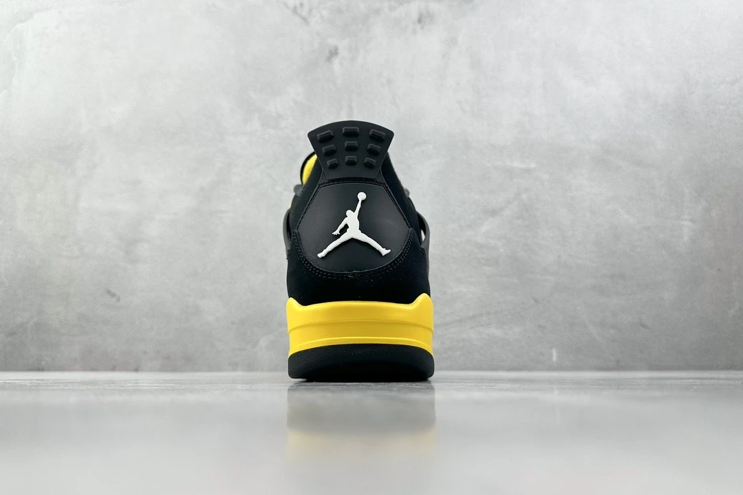 Jordan Sneakers – Black & Yellow